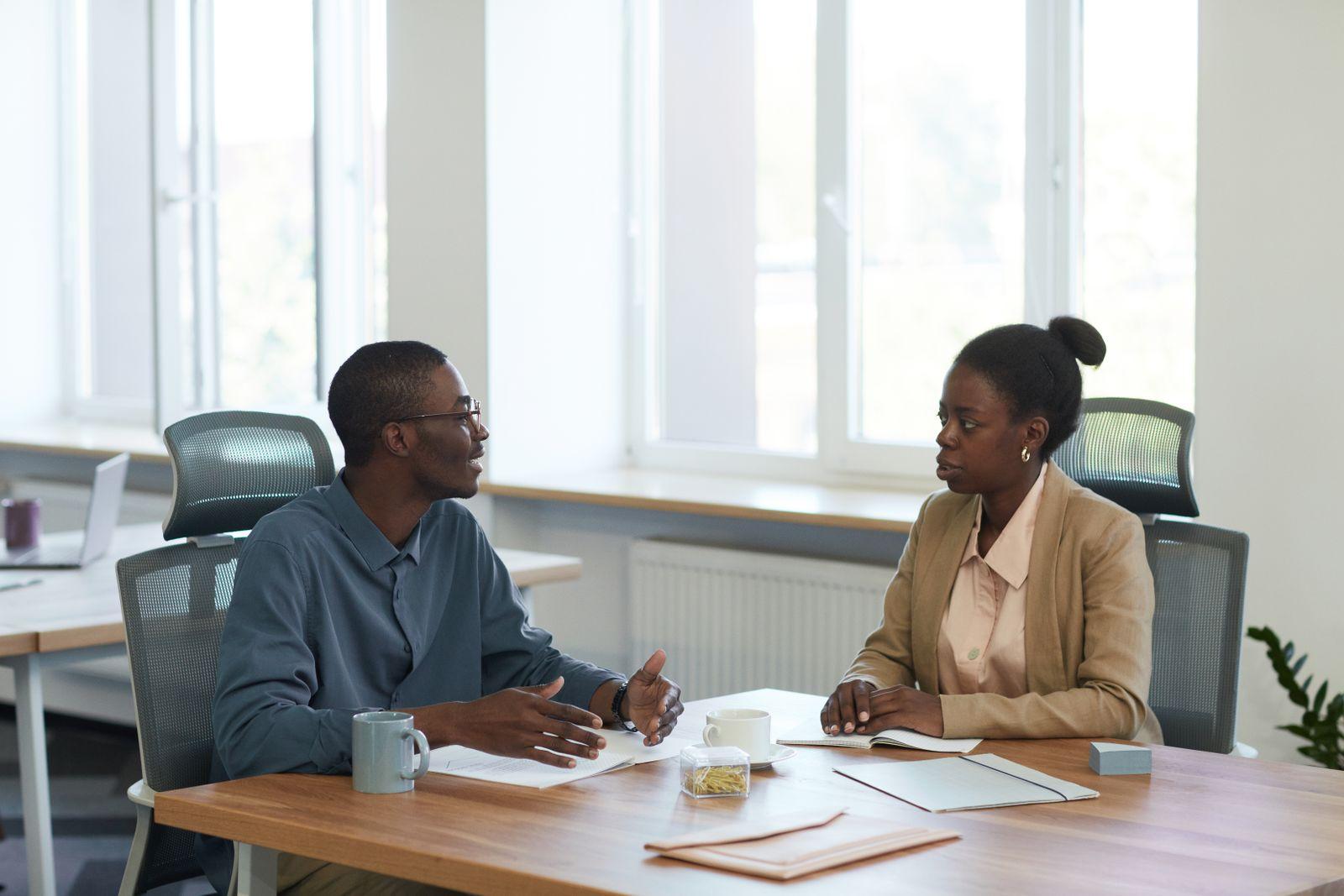 A senior consultant advising a client